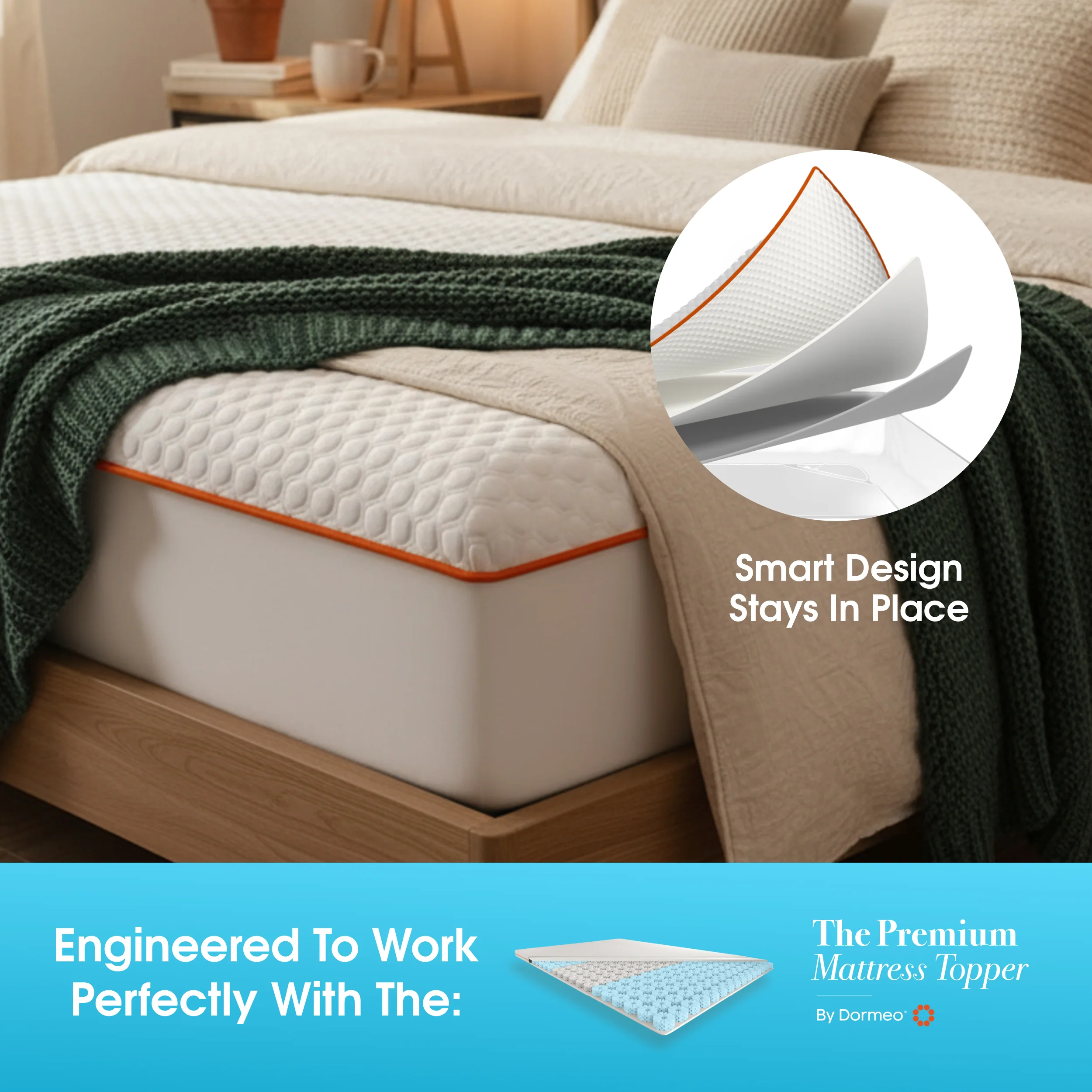 Dormeo® Premium Waterproof Mattress Protector - Image 5